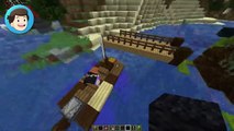 THE PALS NOOBS vs. PRO - BOAT CHALLENGE! (Minecraft Noob vs. Pro Build)