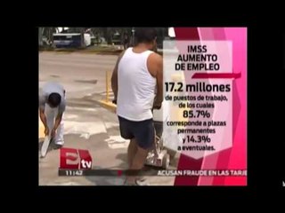 IMMS registra aumento de empleos /Paul Lara