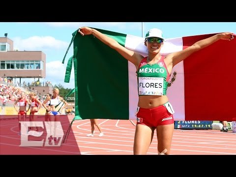 Panamericanos: Brenda Flores logra medalla do oro en 10 mil metros/ Rigoberto Plascencia