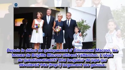 Brigitte Macron : pourquoi elle rallonge ses jupes ? -[Nouvelles 24h]