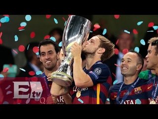 Barcelona logra sufrido triunfo ante Sevilla y gana la Supercopa europea/ Gerardo Ruíz