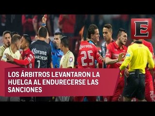 Modifican sanciones a futbolistas por agredir a árbitros