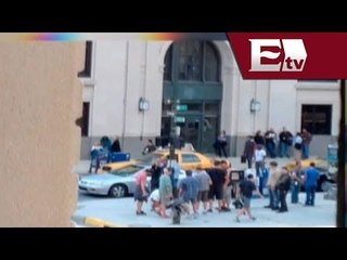 Revelan primeras imágenes de la filmación del largometraje de "Los 4 Fantásticos"