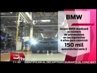 Video herunterladen: BMW incrementará cifra de proveedores en México / Paul Lara