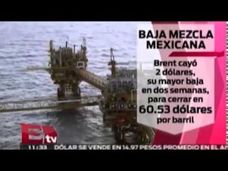 Baja precio de petróleo mexicano / Paul Lara