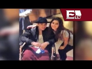 Justin Bieber aparece en silla de ruedas por Disneyland  / Joanna vegabiestro