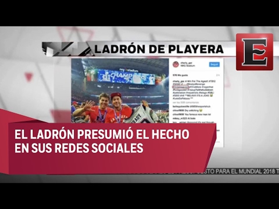 Mexicano roba jersey a Tom Brady