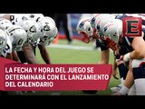 Regresa la NFL este 2017 a México con el juego Patriots vs Raiders