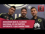 Jugadores del América desean triunfo ante Chivas