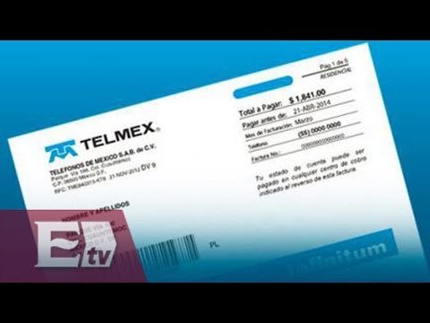 Telmex cambiará el formato de sus recibos de cobro/ Darío Celis