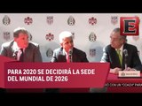 México, Estados Unidos y Canadá van por 2026