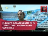 Detalles del entrenamiento de la Selección Mexicana de Tenis