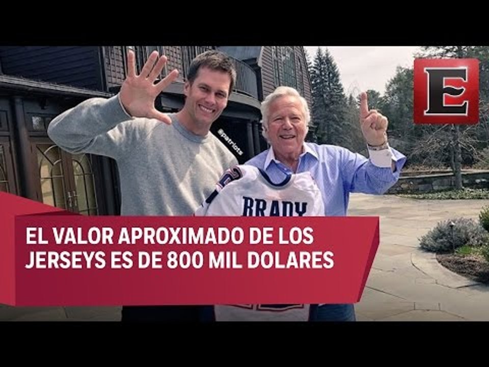 Regresan jerseys robados a Tom Brady