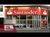 Utilidades de Santander México caen 1.4%