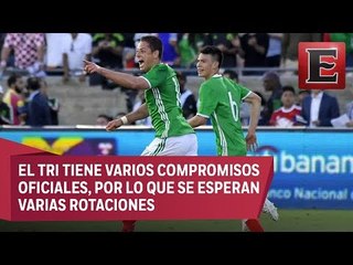 ¿Está definida la alineación del Tri rumbo a Rusia 2018?