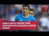 Ángel Mena confía en que Cruz Azul clasificará a la Liguilla