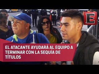 El chileno Felipe Mora llega a México para reforzar a Cruz Azul