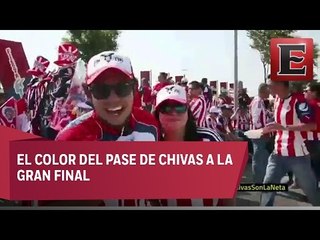 El color de la semifinal entre Chivas y Toluca