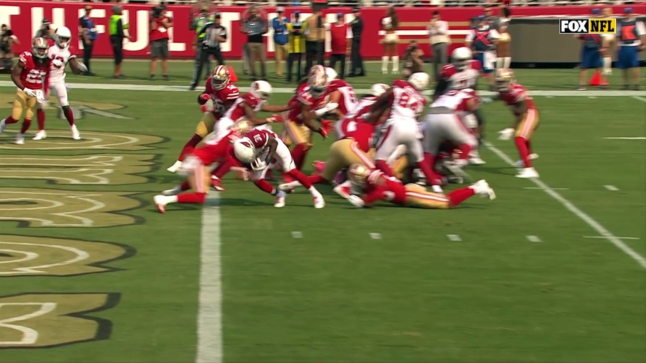 David Johnson's Double-TD Day vs. 49ers