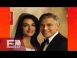 Primeras fotos oficiales de la boda de George Clooney / Joanna Vegabiestro