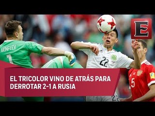 México se mete a semifinales de la Copa Confederaciones 2017