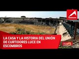 El estadio del Unión de Curtidores quedó en escombros