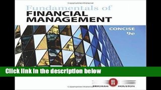 D.O.W.N.L.O.A.D [P.D.F] Fundamentals of Financial Management, Concise Edition [E.P.U.B]
