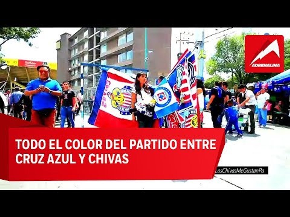 Así se vivió pulso del Cruz Azul vs  Chivas en la Liga MX