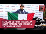 Listo “Checo” Pérez para el Gran Premio de México 2017