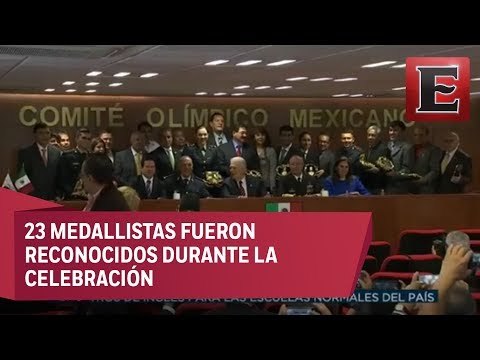 Celebran 30 aniversario de la Asociación de Medallistas Olímpicos Mexicanos
