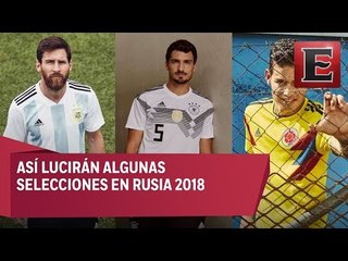 Presentan nuevos uniformes para el Mundial Rusia 2018