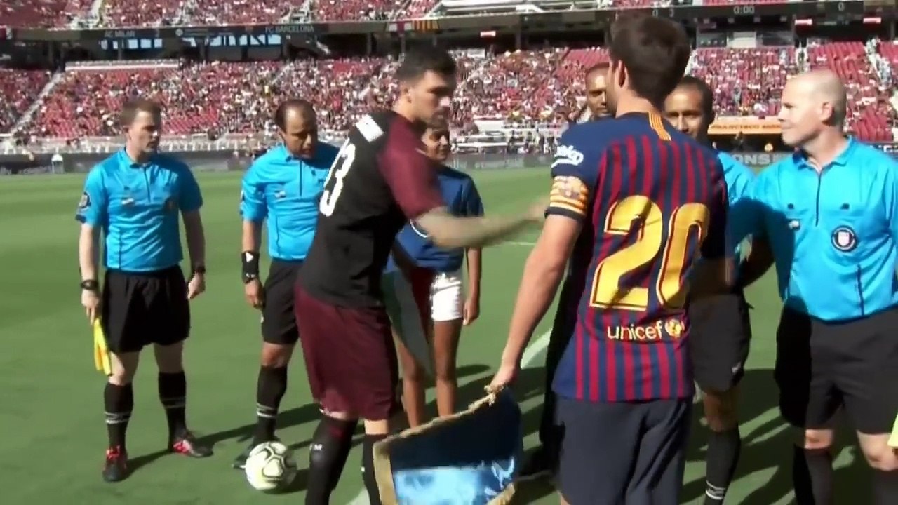 AC Milan vs Barcelona 1-0 - All Goals & Extended Highlights - Friendly 04082018 HD