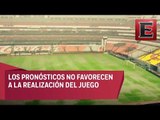 Fuertes lluvias podrían provocar cancelación del encuentro México vs Panamá