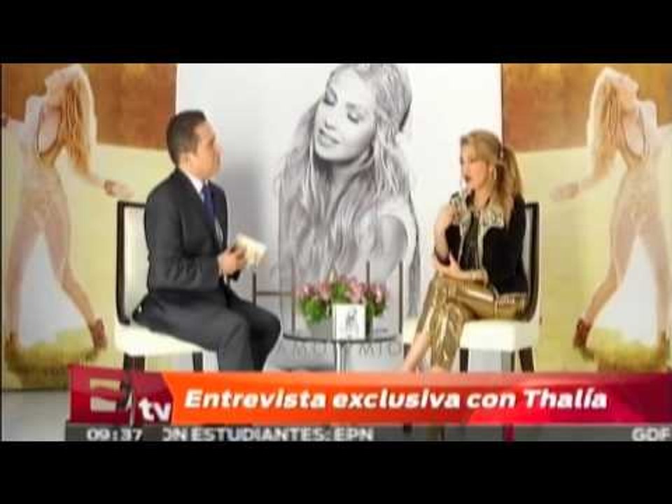 Entrevista exclusiva con Thalía