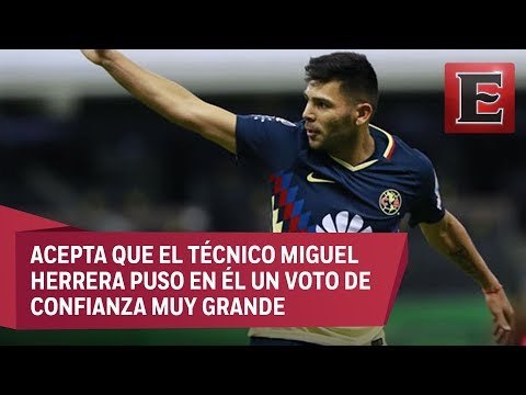Silvio Romero sin presión por falta de gol con América