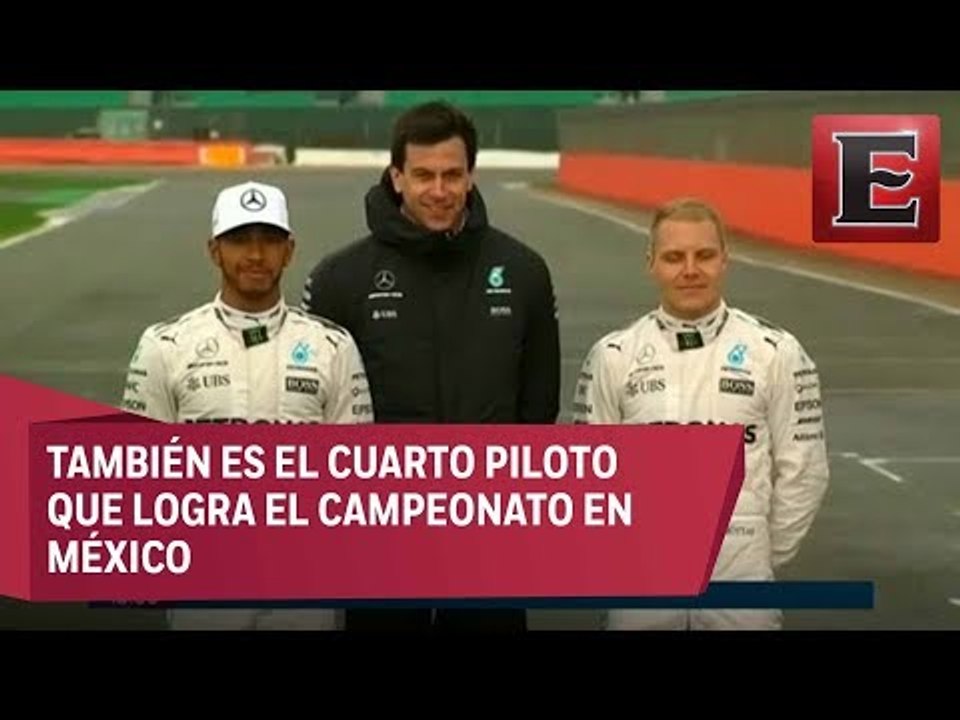 Hamilton se corona campeón de la F1 por cuarta ocasión
