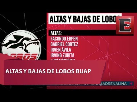 Altas y bajas de Lobos BUAP, Clausura 2018