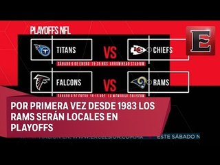 Así se jugarán los playoffs de la NFL