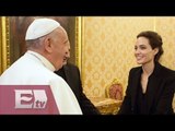 Angelina Jolie se reúne con el Papa Francisco en el Vaticano / Loft Cinema