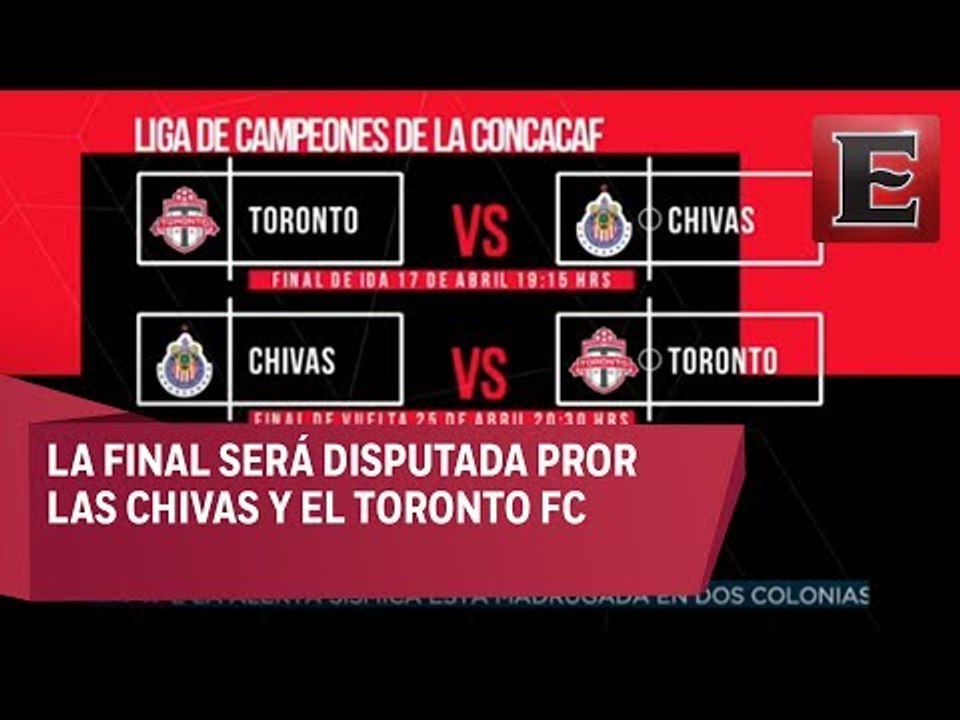 Definen horarios y fecha para la final de la Liga de Campeones de la Concacaf