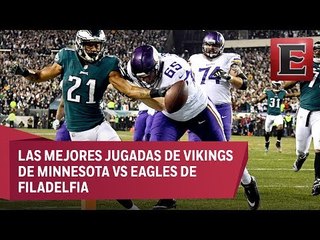 Las mejores cinco jugadas de los campeonatos de conferencia NFL