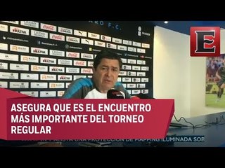 Declaraciones de Tena previo al encuentro contra Veracruz