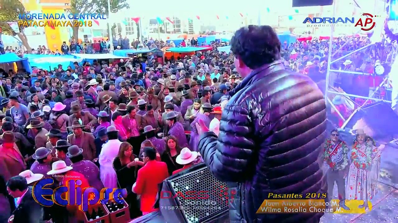 Eclipse - en vivo (No vale la pena 2018) Patacamaya - Adrian Producciones