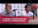 Abierto Mexicano de Tenis se queda sin Rafael Nadal