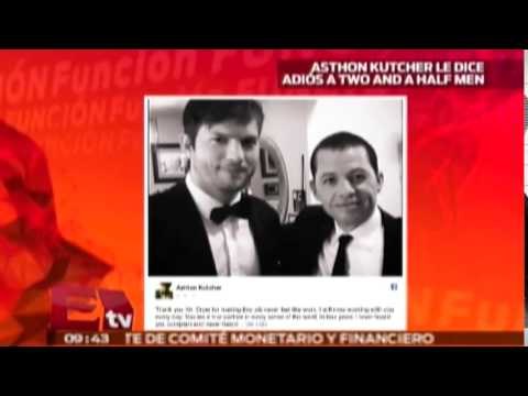 Ashton Kutcher le dice adiós a Two and a Half Men / Joanna Vegabiestro