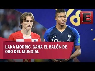 Luka Modri el mejor jugador del Mundial Rusia 2018