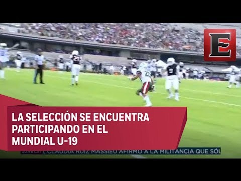 México le gana a EU en futbol americano