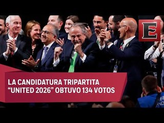 El Mundial de 2026 será en EU, México y Canadá