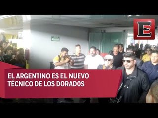 Diego Armando Maradona arriba a Sinaloa