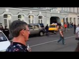 Mexicanos atropellados en Moscú por un taxista